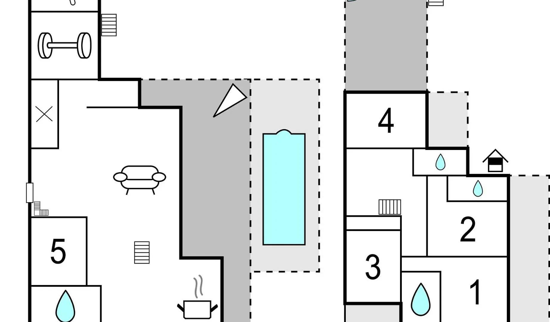 度假居 Amazing Home In Debeljak With Sauna